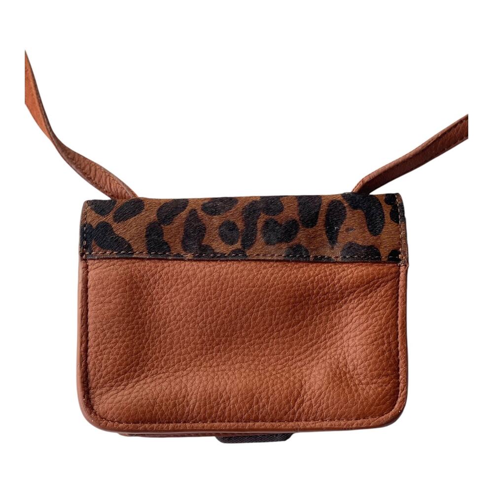J. Crew Cowhide Leather Mini Crossbody Bag - Picture 4 of 10